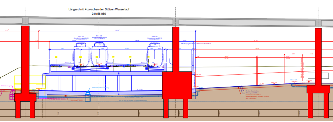 Plan / Schnitt des Bestands